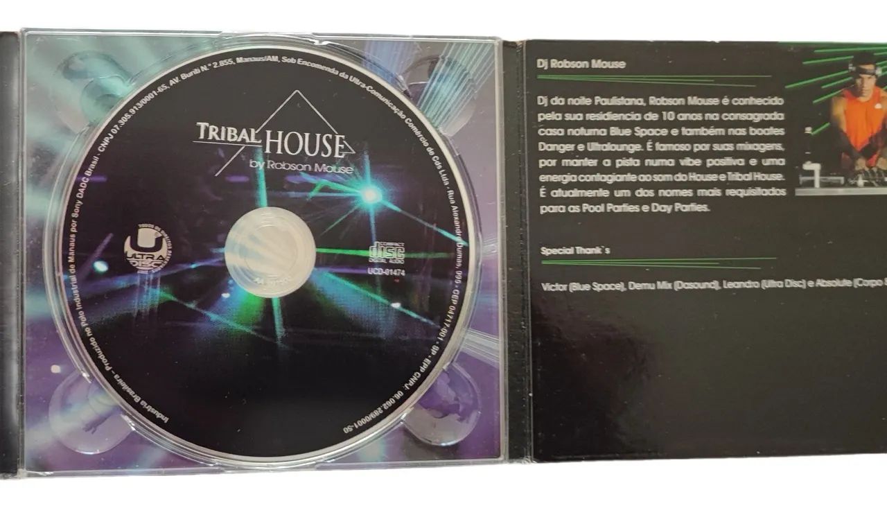 CD - Tribal House - by Robson Mouse  - Foto 3