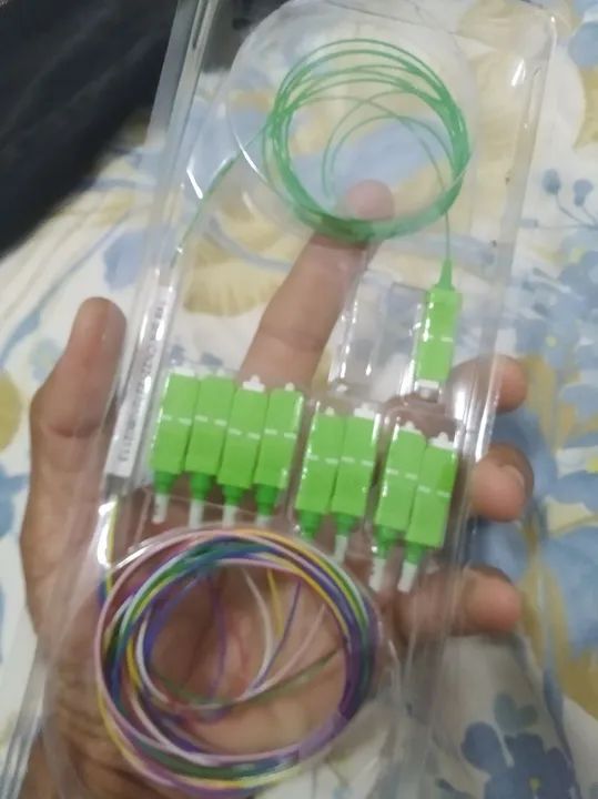 Conector de Fibra Óptica SC/APC - 1x8 vias - ANETEL - Foto 2