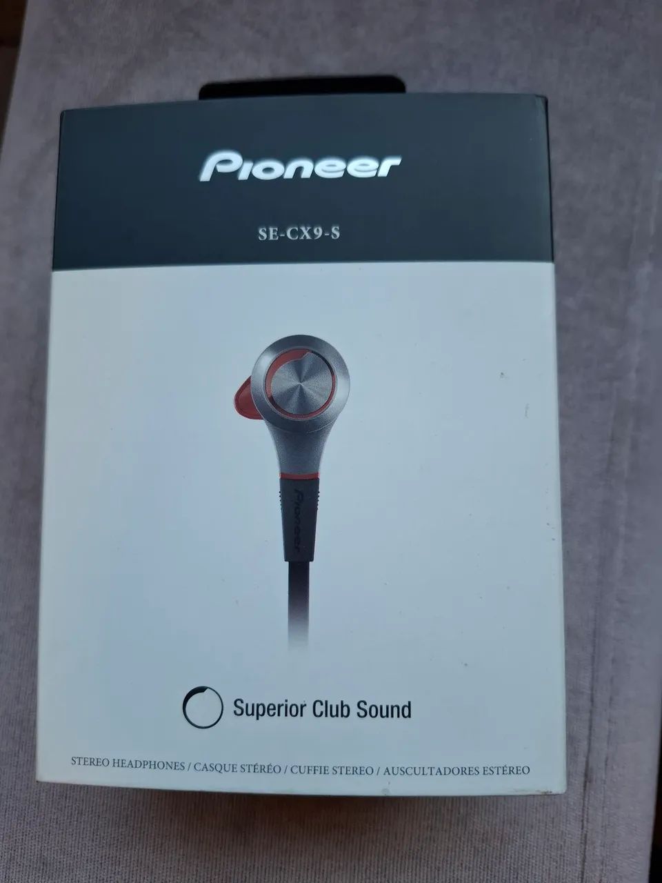 Fone de ouvido Pioneer SE-CX9-S - Superior Club Sound - Fones de