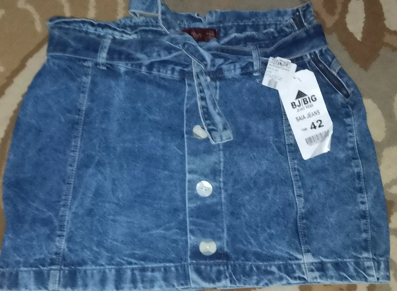 Saia Jeans BJ/BIG - Tamanho 42 bairro de Fátima