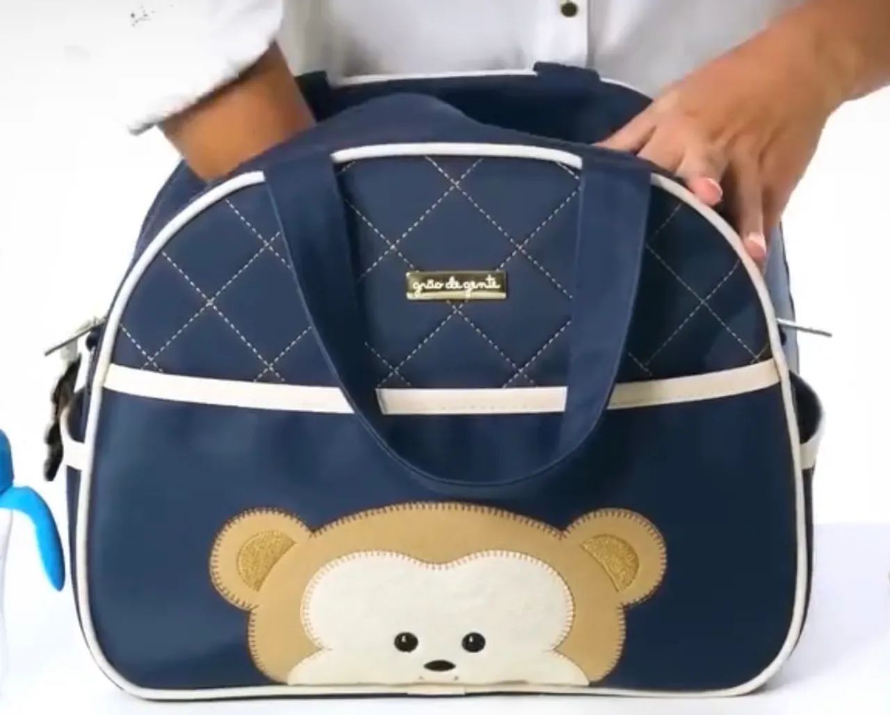 Kit Maternidade Mala e Bolsa Grão de Gente - Foto 4