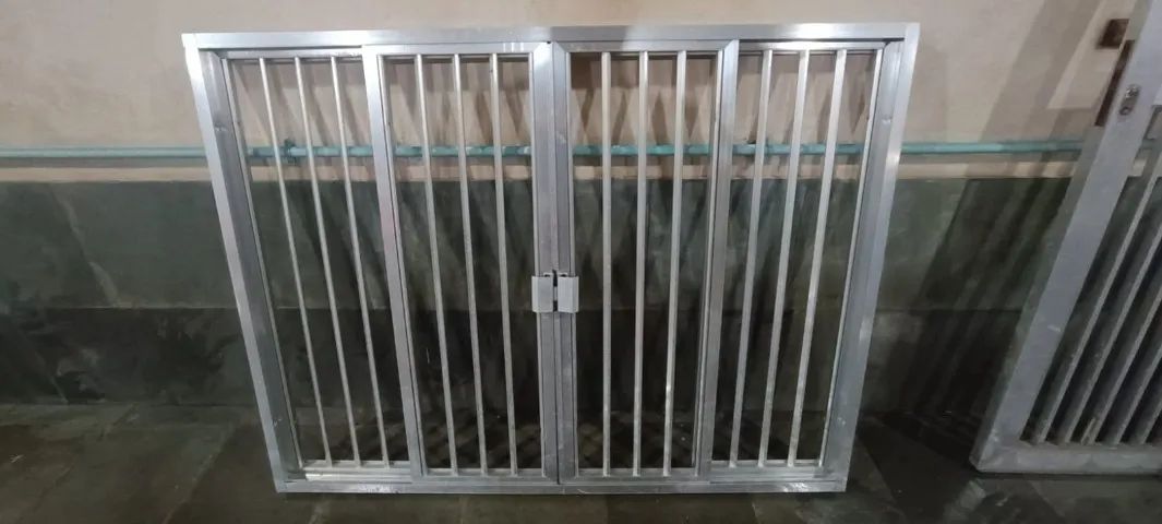 Grade para janela em aluminio de correr