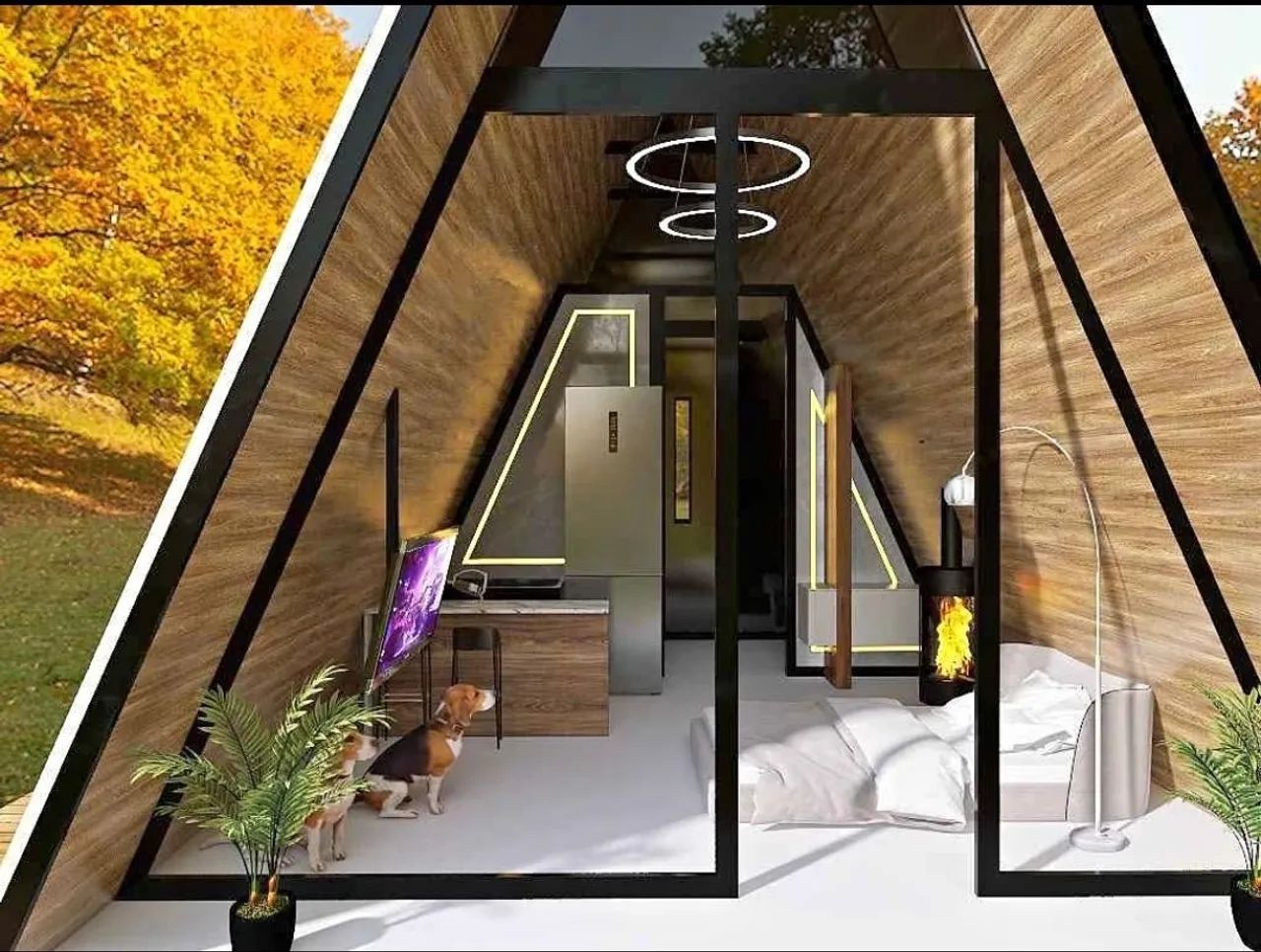 Chalés para vc colocar em qualquer terreno  - Foto 2