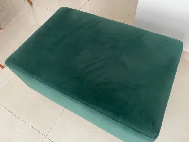Puff verde - 93cm x 63cm x 45cm