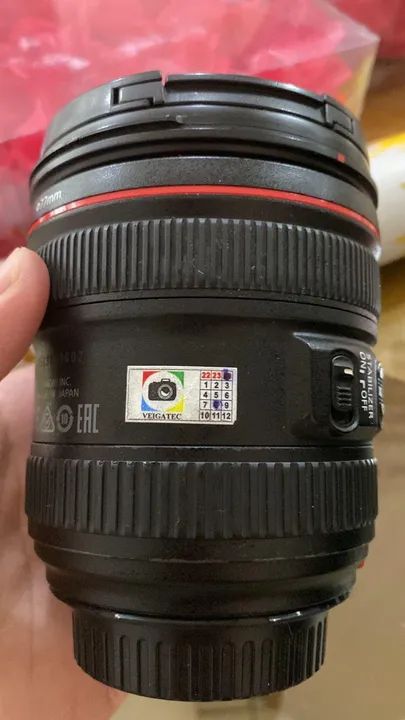 LENTE CANON 24-70MM F4 - Foto 2