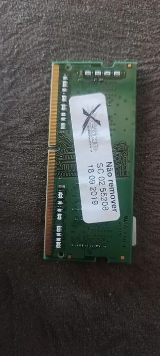 Memória RAM Notebook