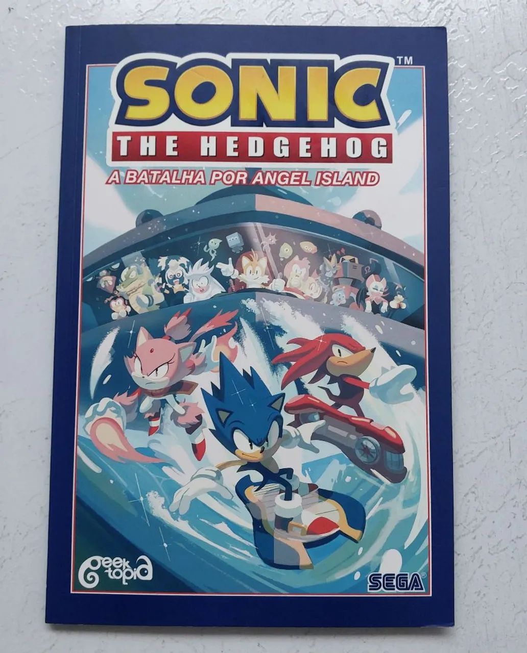 3 LIVROS DO SONIC THE HEDGEHOG - Foto 3