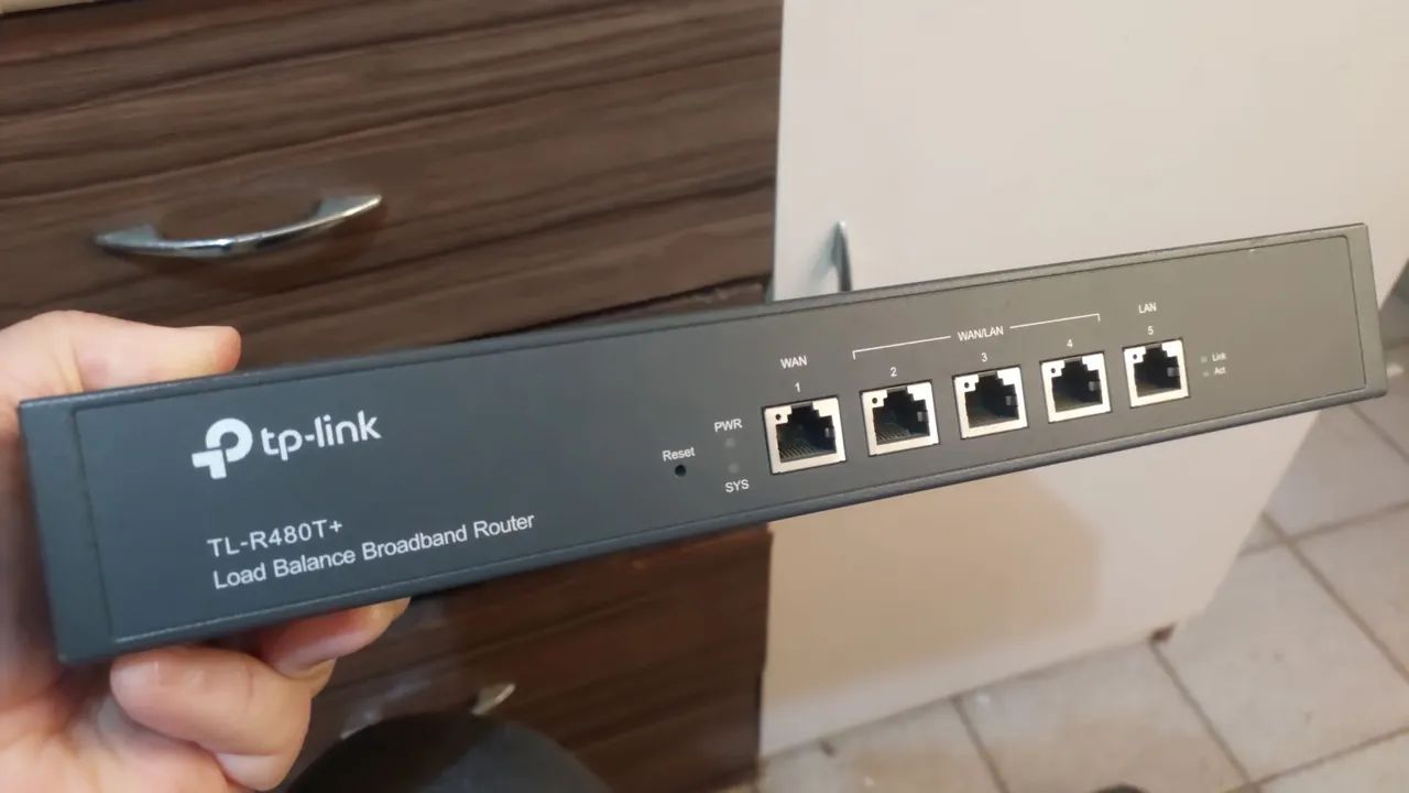 Roteador Load Balance TL-R480T+ Tp Link