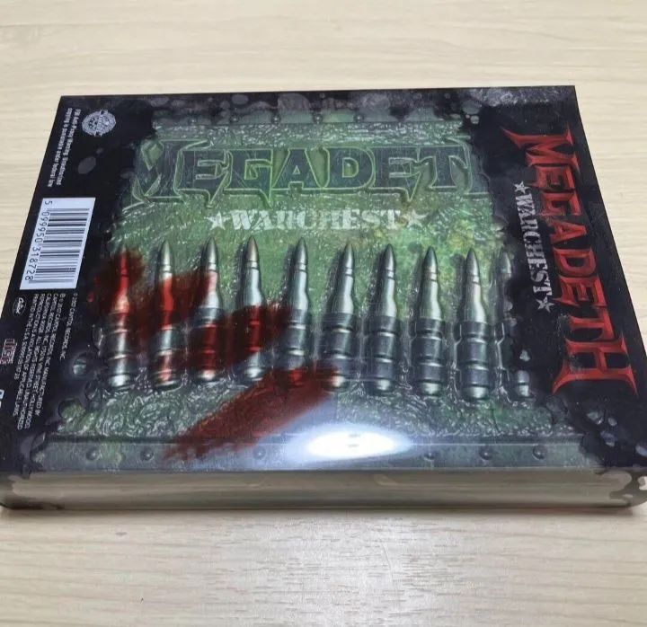Boxset Megadeth Warchest Original 4Cds + 1DVD raro - CDs, DVDs etc