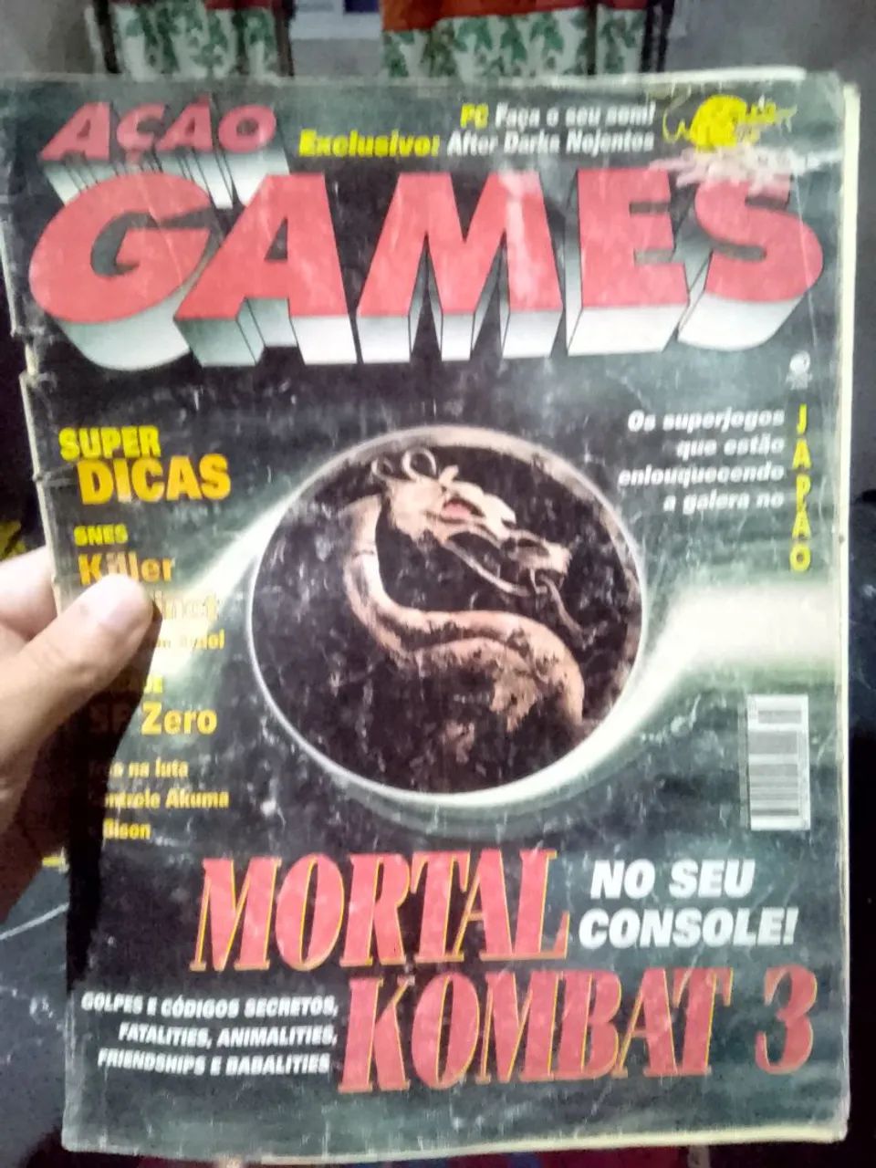 Lote coleçao de 6 revistas vídeo game e cinema antigas. - Foto 3
