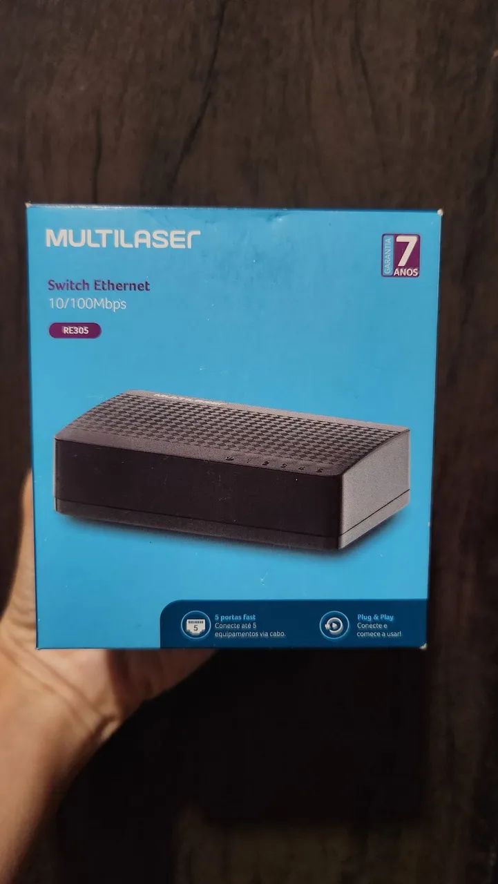 Switch Ethernet Multilaser