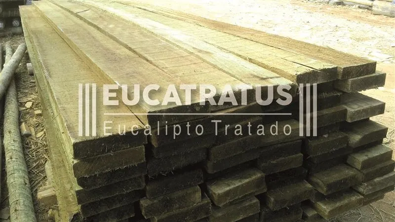 Tábuas, Réguas e Ripas de Eucalipto Tratado