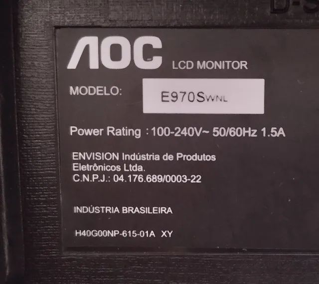Monitor AOC64296993305474120