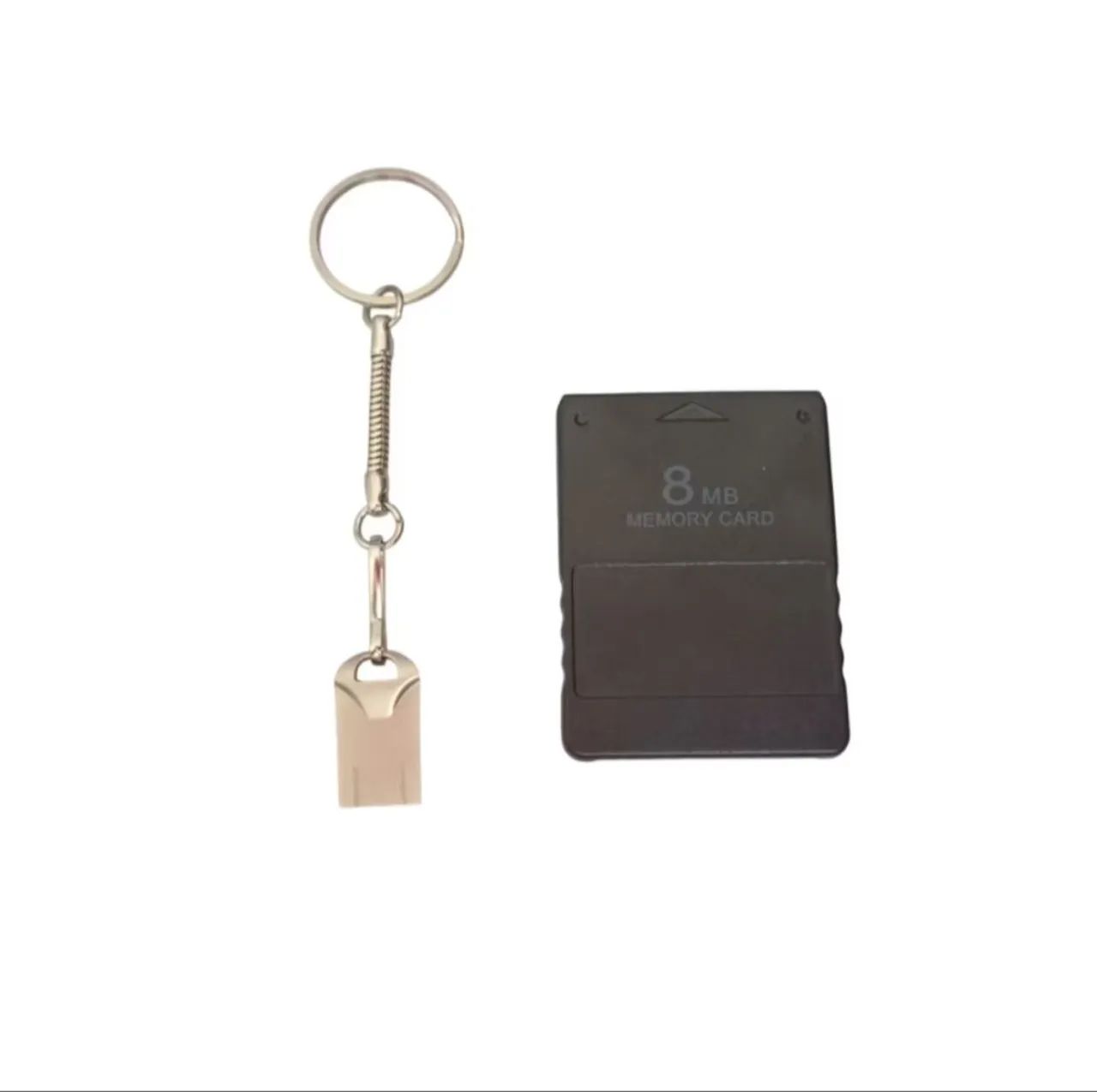 Memory card + Pendrive 64GB para Playstation 2
