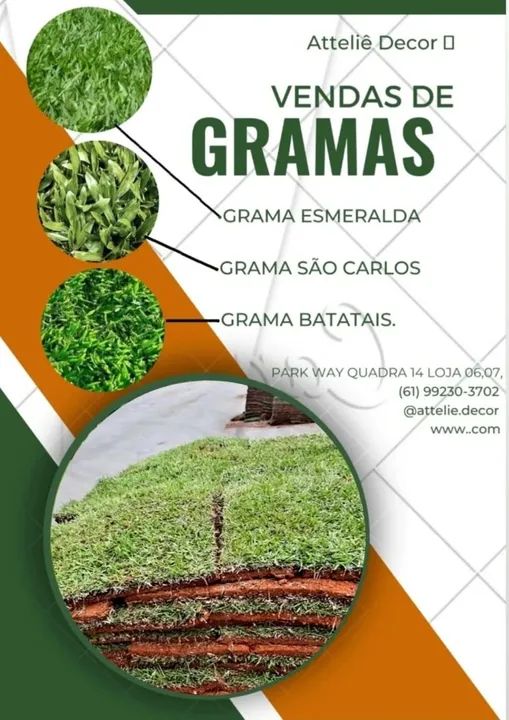 Grama Esmeralda, São Carlos e Batatais