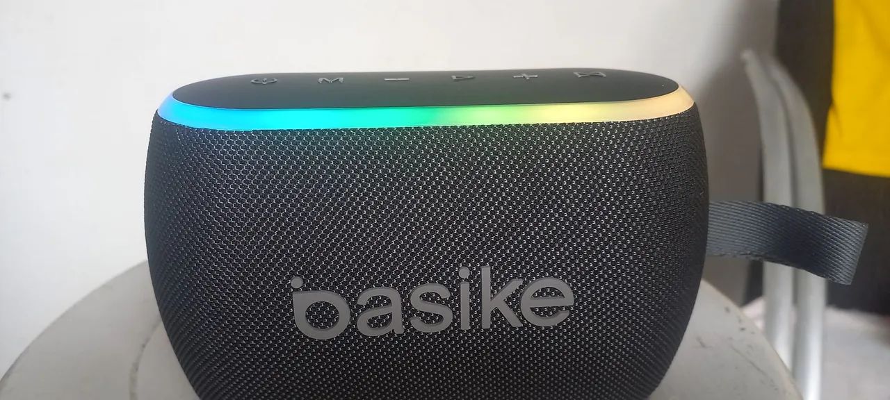 Caixa de Som Bluetooth Basike com LED 40w