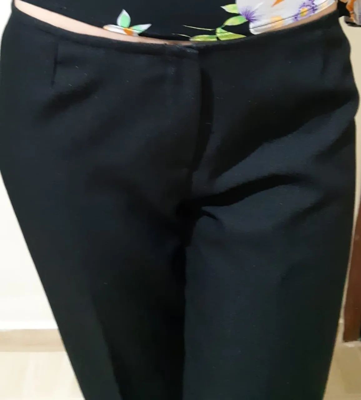 CALÇA SOCIAL PRETA FEMININA