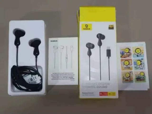 Fone com fio Baseus - Foto 3