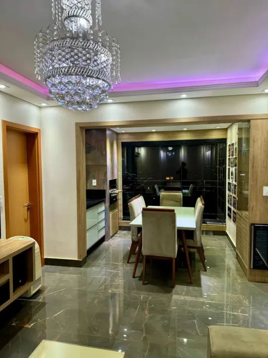 Apartamento mobiliado de 90m² com 03 quartos para locação - Nova Aliança