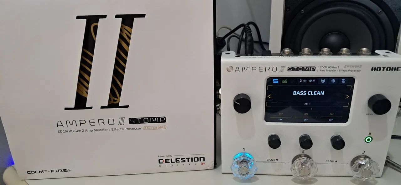 Pedaleira Ampero 2 stomp