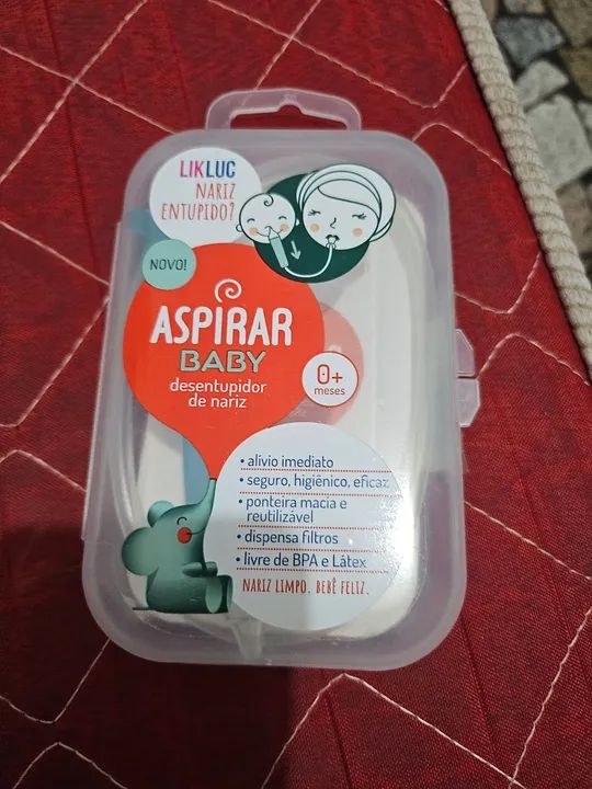 Aspirador nasal infantil 