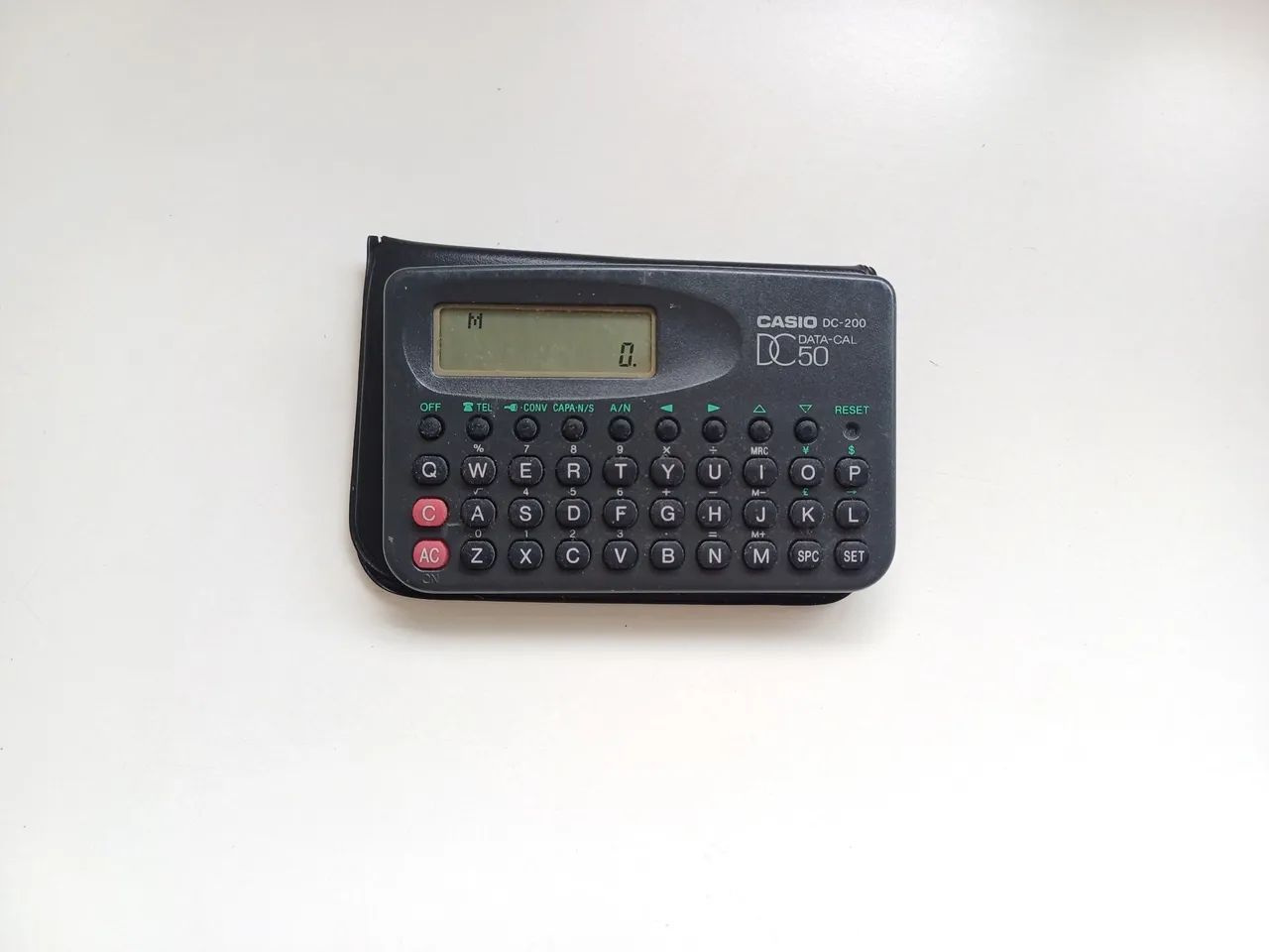 Agenda e calculadora Casio DC-200 Anos 80 - Foto 2