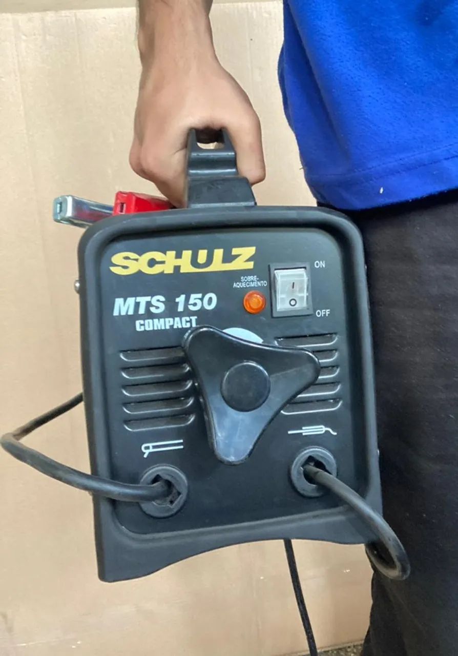 Máquina Soldar Transformadora Mts 150a Somar Linha Hobby - Foto 3