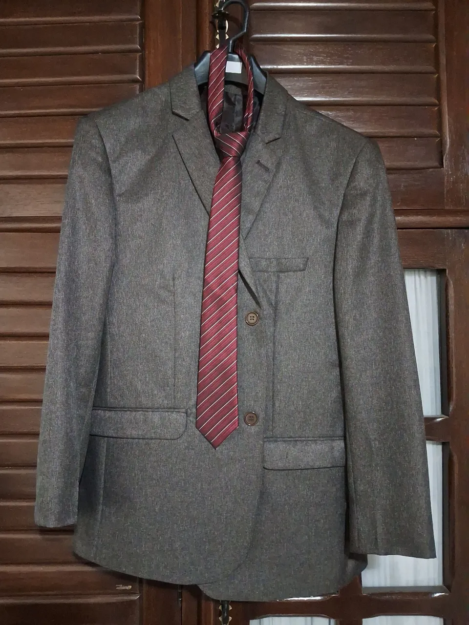 Terno cor marron da cunha roupas!