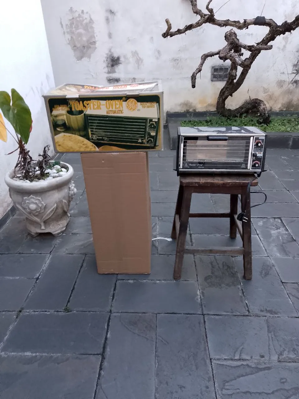 Tostador e Forno Antigo G.E