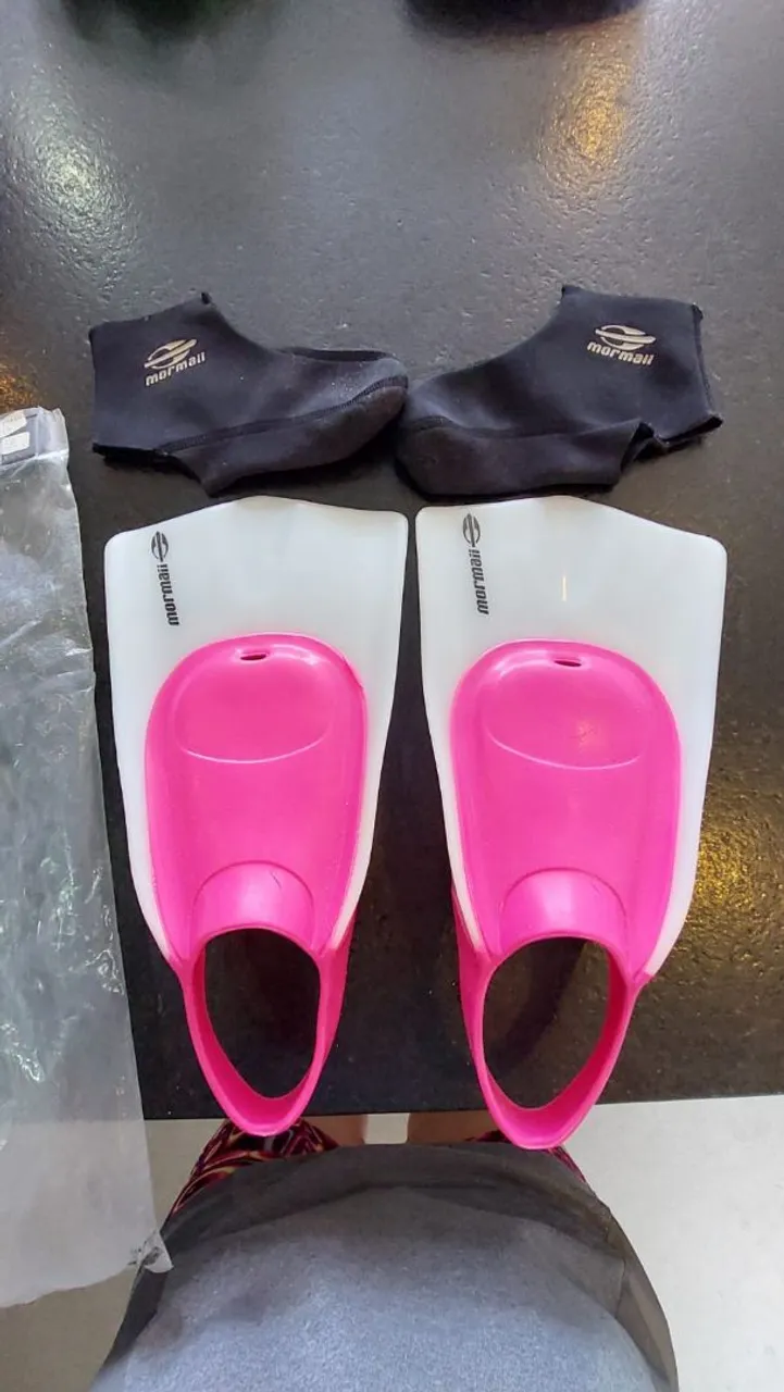 Nadadeiras Mormaii + Bota Neoprene