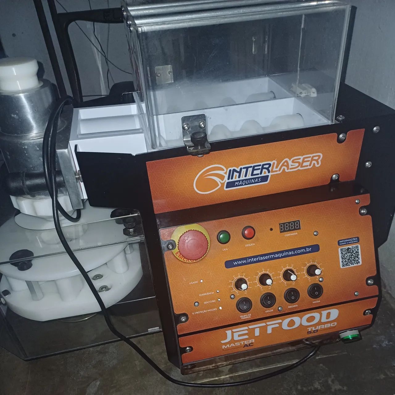 Máquina de Jet Food Turbo 5.0 - Interlaser