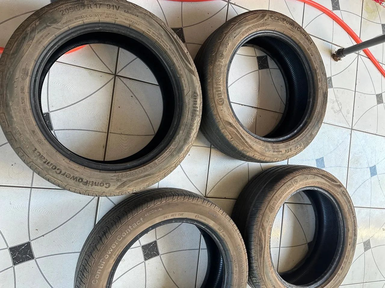 Pneus Continental 205/55 aro 17 PowerContact, 91v - Foto 2