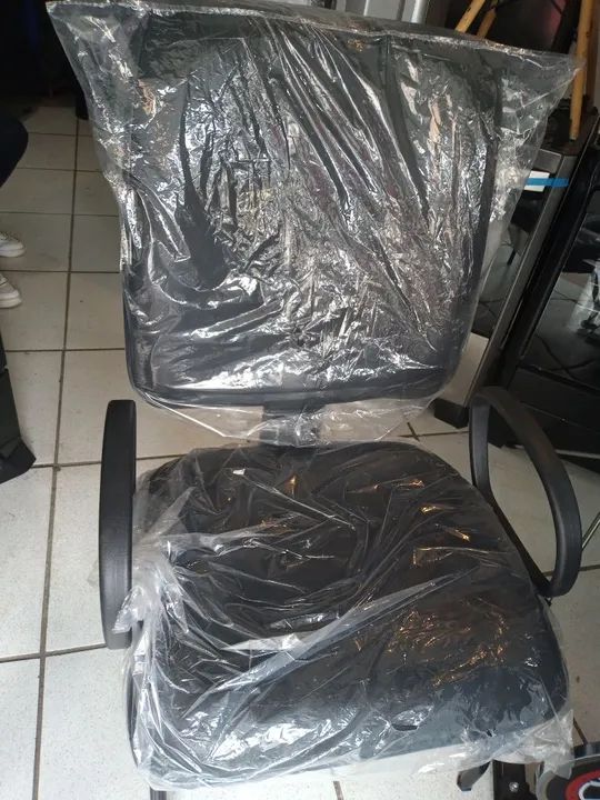 Cadeira fixa obeso plus size com braço 170k - Foto 4