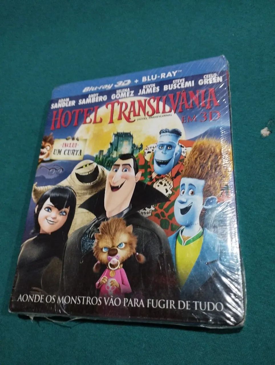 Blu-ray Hotel Transilvânia lacrado.