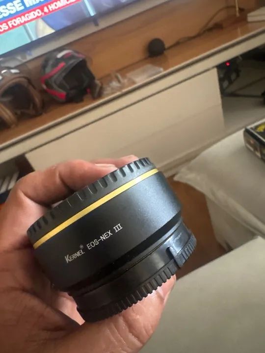 Adaptador De Lente Canon Ef Para Câmera Sony E-mount Aps-c (eos-nex Iii) Kernel - Foto 2