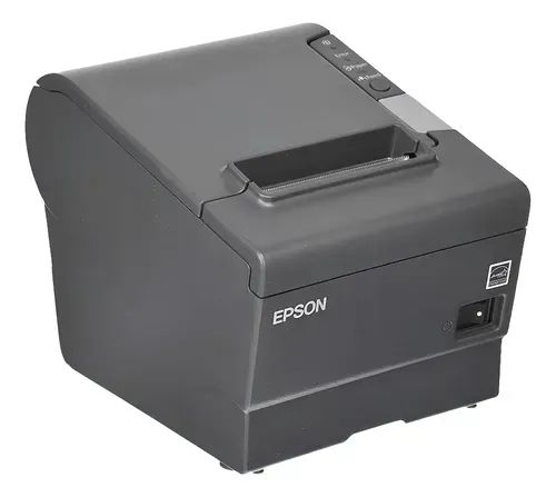 Impressora térmica Epson Tm-t88v Cupom Nfc-e Qr Code Rede Cor Cinza-escuro 