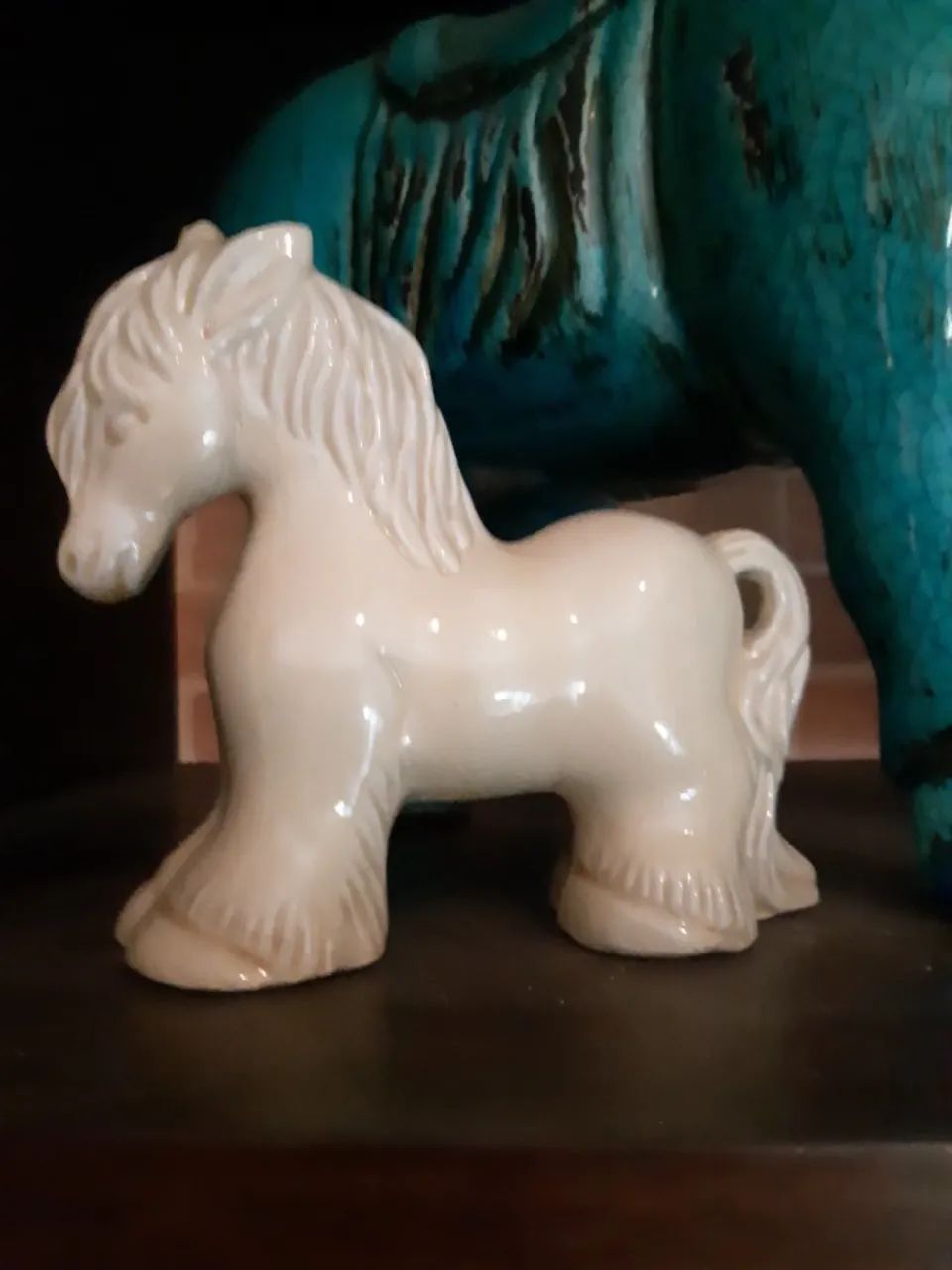 Poney de Porcelana Vintage - Foto 4
