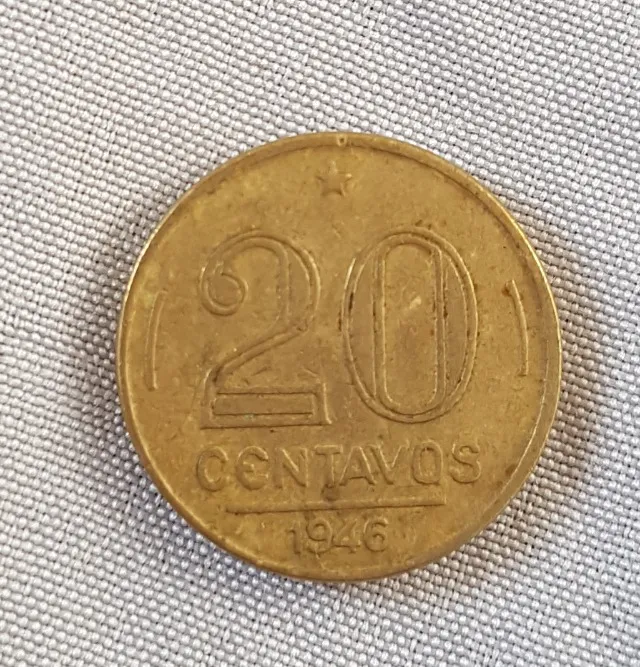 Moeda 20 centavos 1946