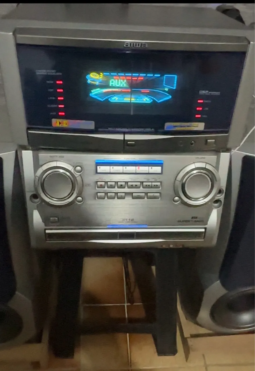 Mini System Aiwa XH-N6 LEIA ANÚNCIO/Trocas