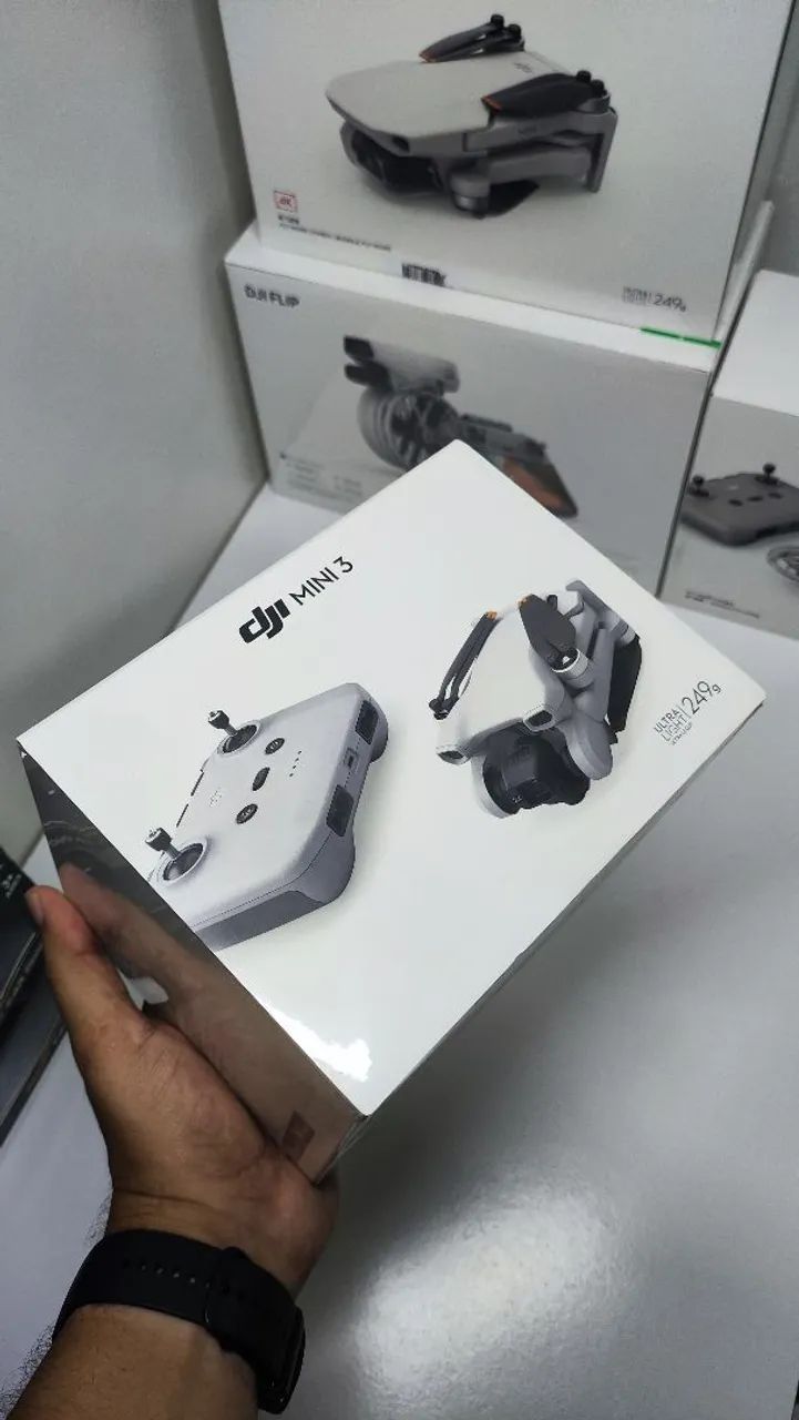 Drone DJI Mini 3 - Novo na caixa até 12x sem juros 