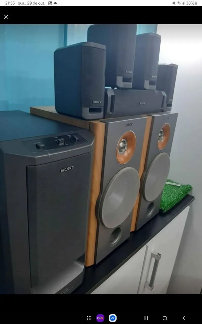 Conjunto home theater Sony Aparelhos de Som Centro, Curitiba