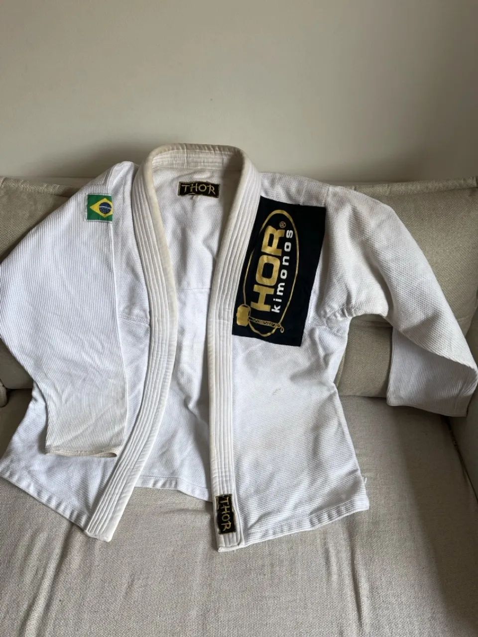 Kimono de Jiu-Jitsu Thor somente a parte de cima do kimono - Foto 3