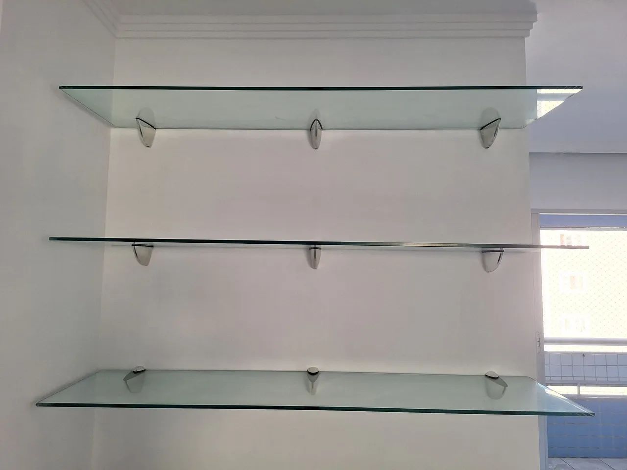 Prateleiras de Vidros para Decorar sua Casa