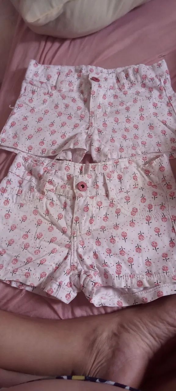 Shorts infantil 