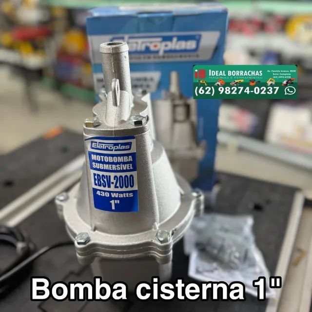 Bomba submersa cisterna 1 "