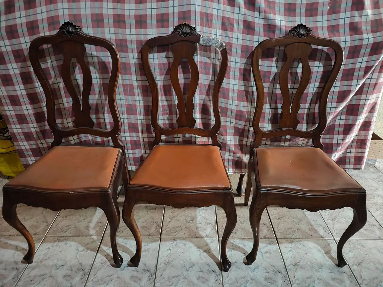 Conjunto de 6 Cadeiras de Jantar Clássica Chipandelle- Design Elegante - Foto 5
