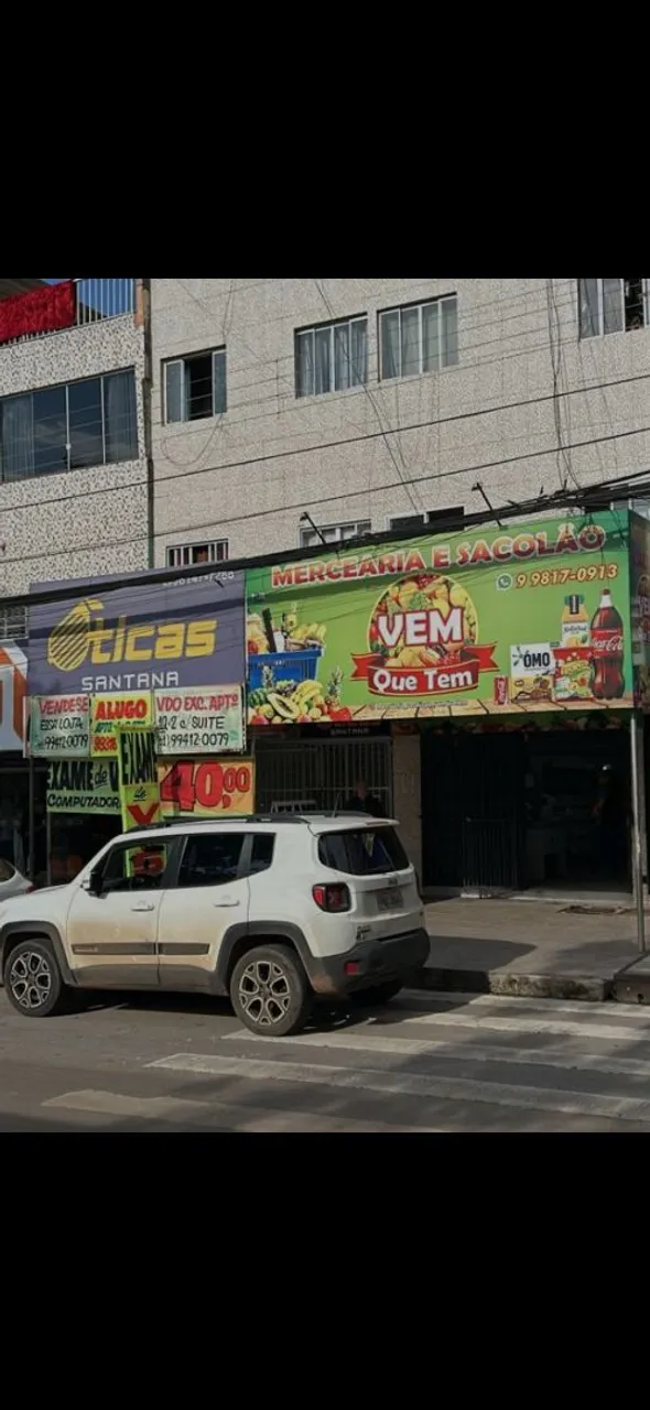 Alugo loja em principal comércio do riacho fundo 2