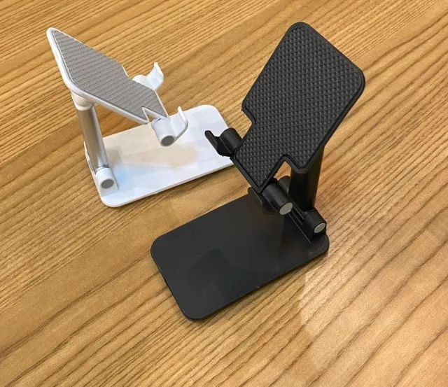 Suporte Ergonômico Dobravel Portátil Celular Ajustável Mesa