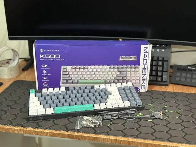 Teclado Mecanico MACHENIKE K500 B94 - Foto 3