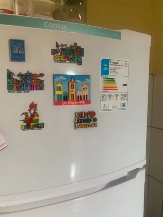 Geladeira nova 127v só comprar transformador  - Foto 3